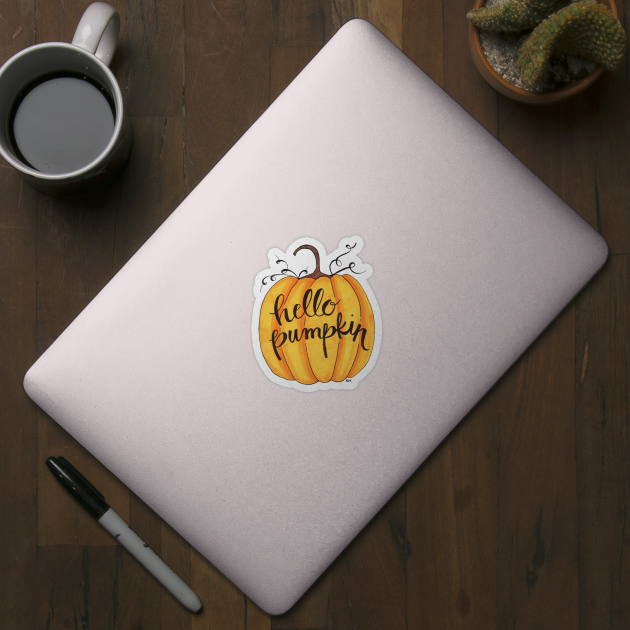 Hello Pumpkin by RuthMCreative